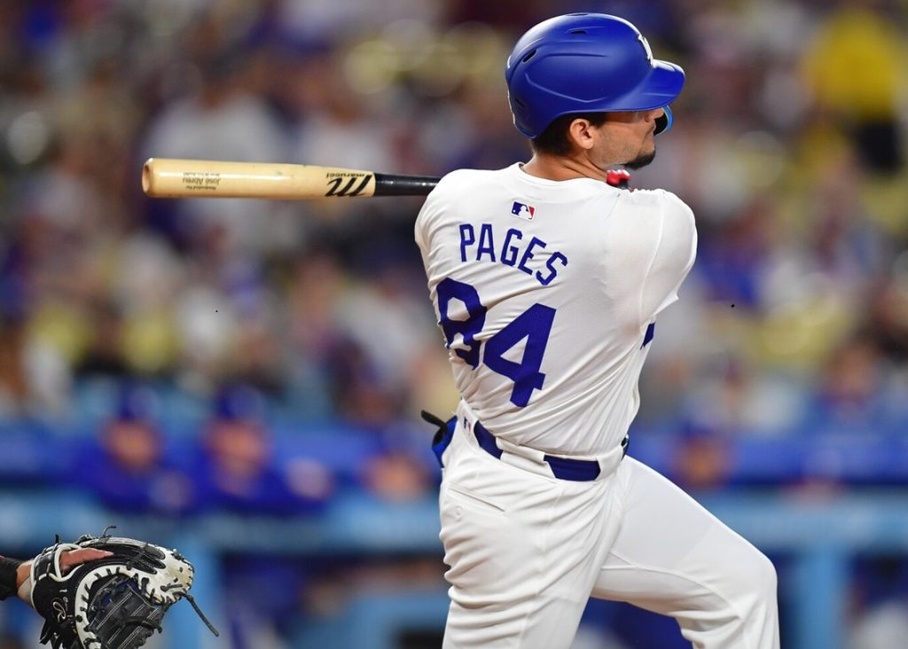 Cubans in MLB: Andy Pagés recognized for its delivery with the Dodgers