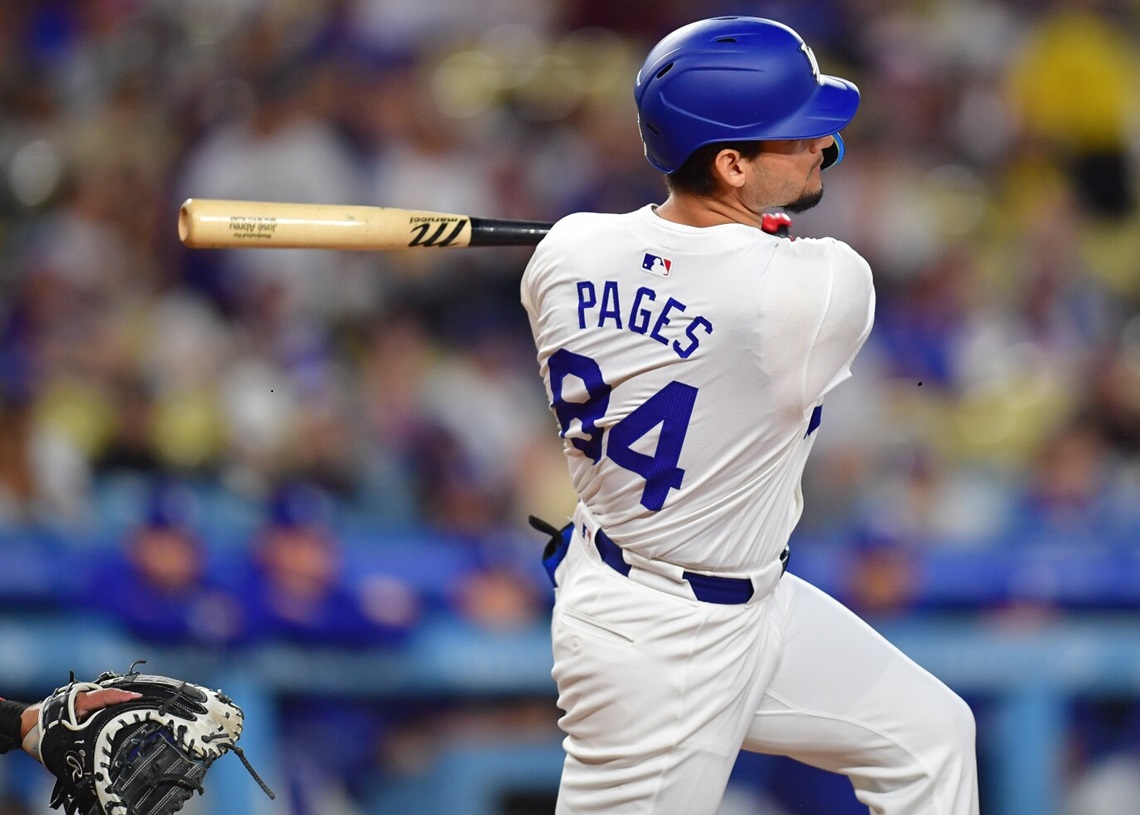 Cubans in MLB: Andy Pagés recognized for its delivery with the Dodgers