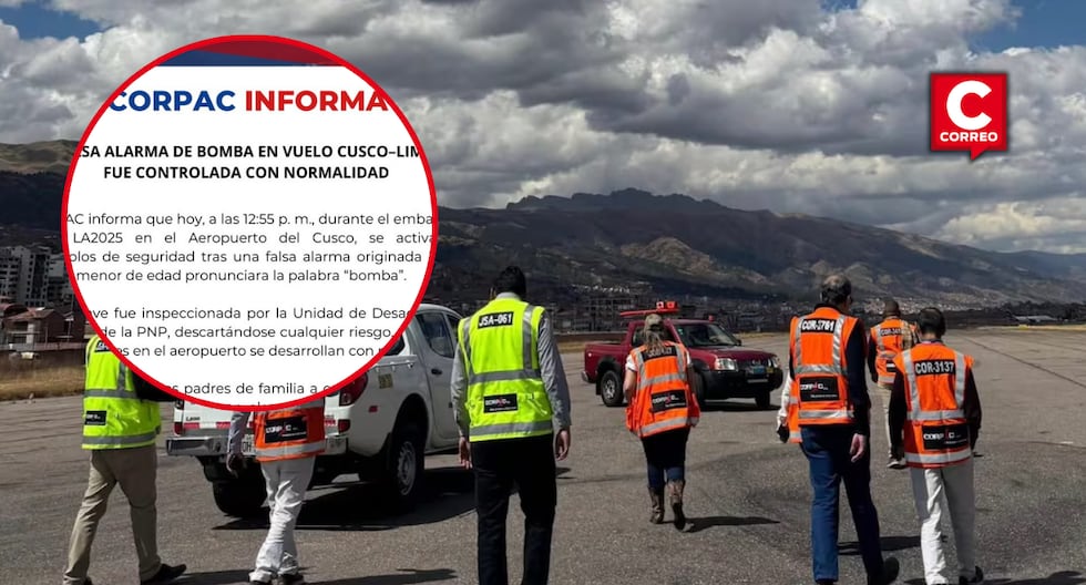 Cusco - Lima flight operated normally after false bomb alarm