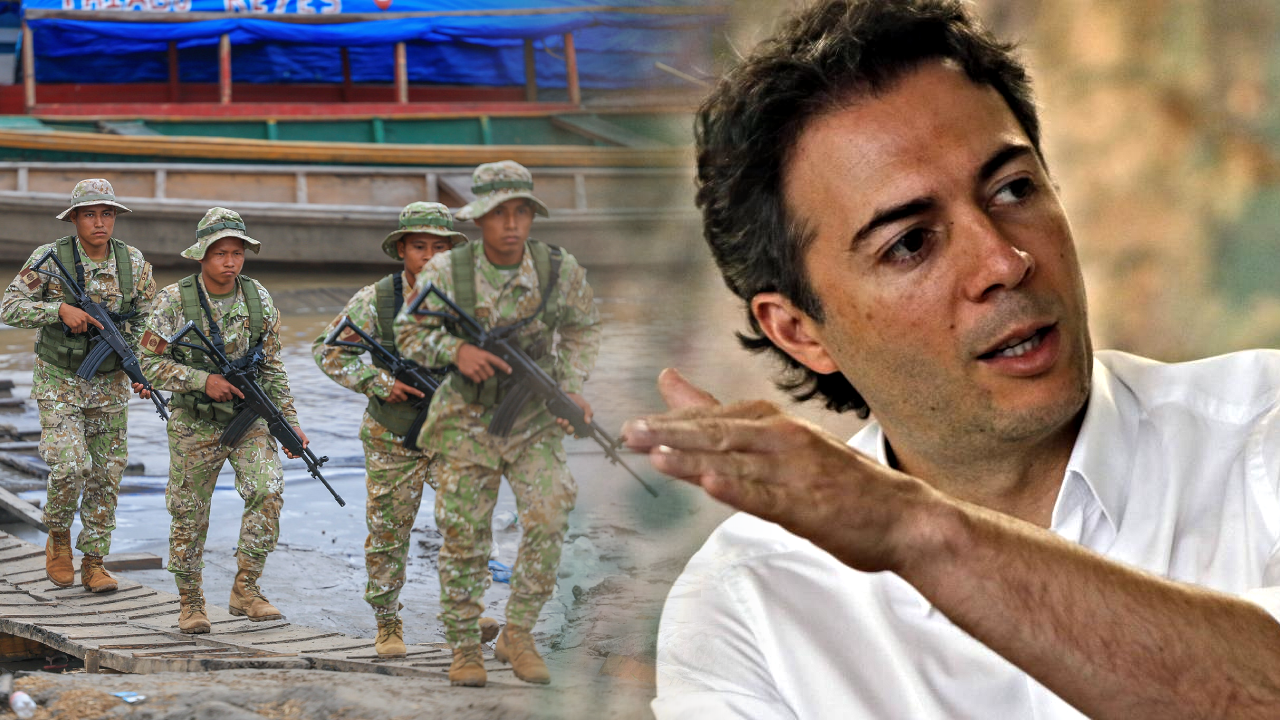 Daniel Quintero, Colombian candidate, insults the Peruvian army after being declared a non -pleasant person: "Piranhas"