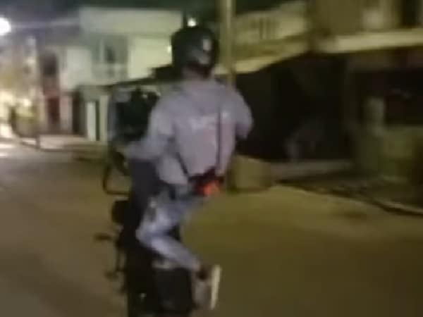 Motorizado murió haciendo piruetas en Ocaña, Norte de Santander.