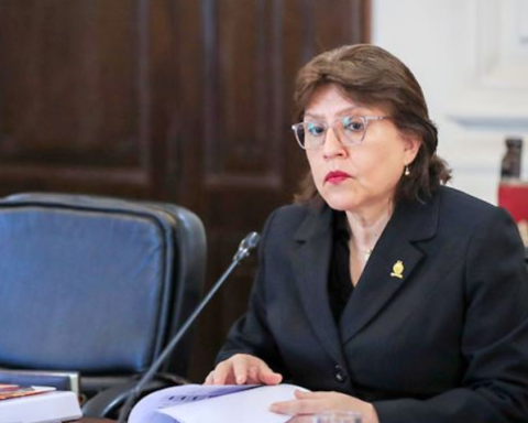 Delia Espinoza denounces irregularities of Congress and rejects amnesty law