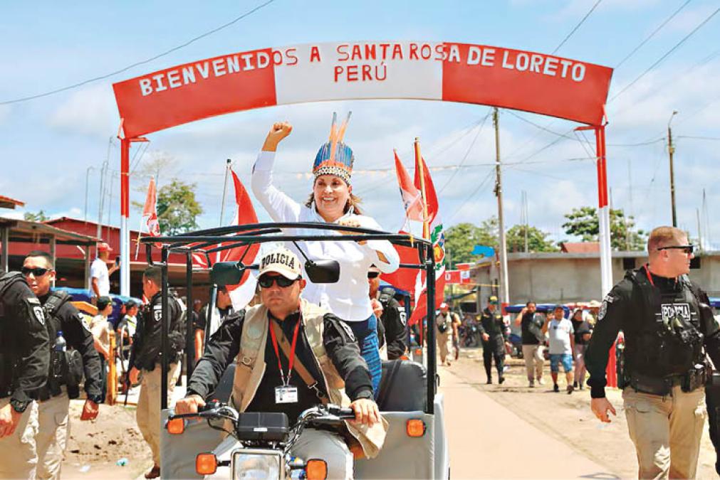 Dina Boluarte: "The sovereignty of Peru is not under discussion"
