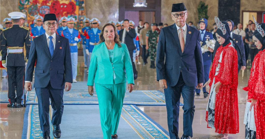 Dina Boluarte arrived in Indonesia in the midst of crisis of citizen insecurity in Peru