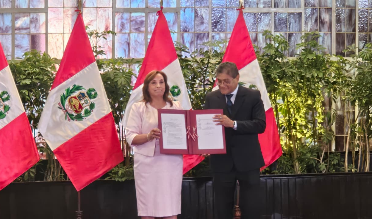 Dina Boluarte disobeys the IdH Court and promulgates amnesty law that benefits police and military who violated the human rights.