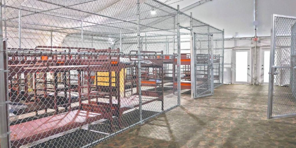 EU plans to build the largest migrant detention center in a military base near Mexico