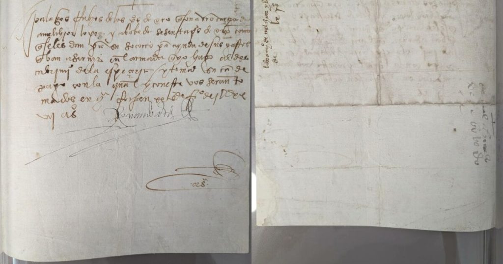 EU returns to Mexico a stolen manuscript that was signed by Hernán Cortés