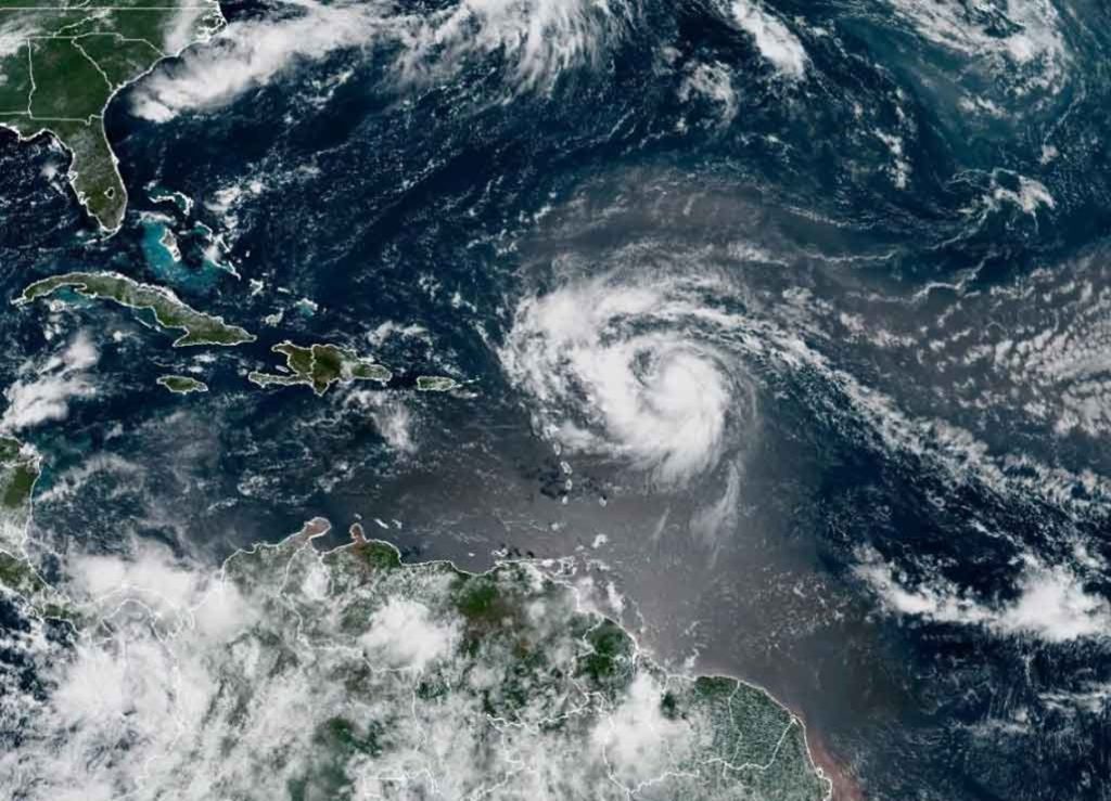 Erin becomes the first hurricane of the Atlantic season