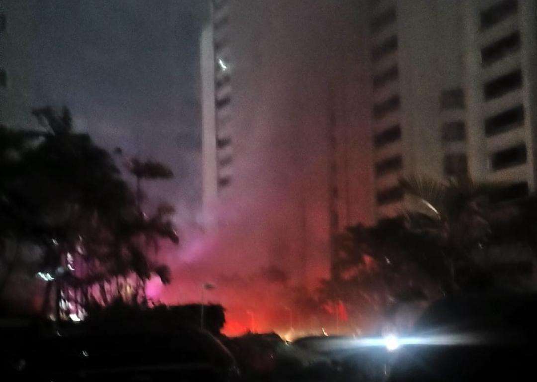 Explosion of electric tanks caused alarm to neighbors of Bello Monte