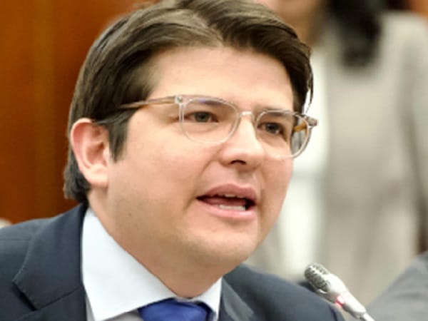 Miguel Uribe Turbay, senador asesinado.