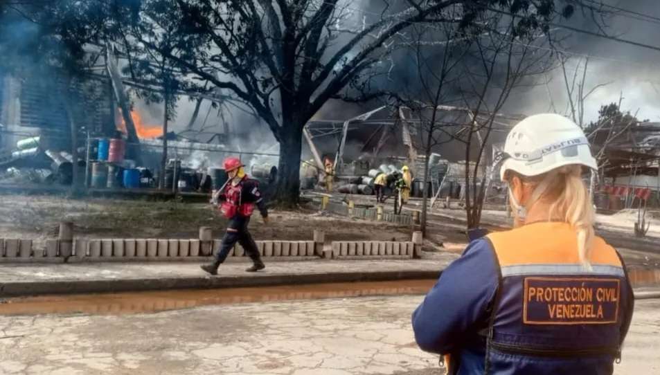 Great fire in Carabobo left two deaths