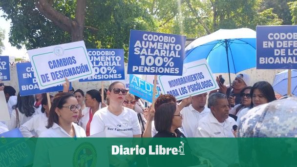 Health workers protest in front of the SNS; They demand incentives