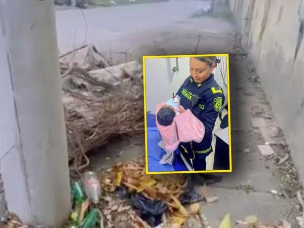 Heartbreaking finding: Newborn baby abandoned between rubble left in shock the young man who rescued her