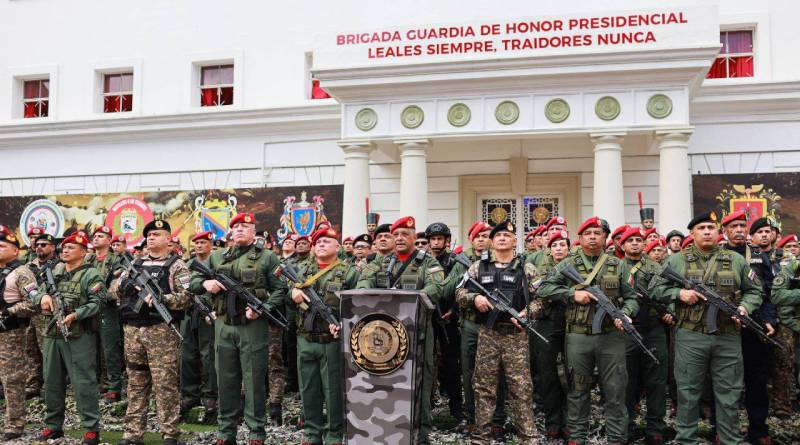 Honor Guard of President Maduro: Imperialism will not break our Bolivarian Morality