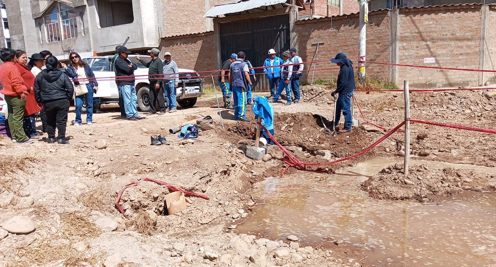Huancayo: neighbors of El Tambo have been water breakage for more than three days