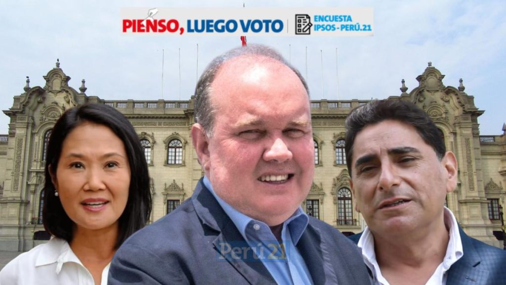 I think, then vote. Ipsos: López Aliaga surpasses Keiko and goes up to the first place