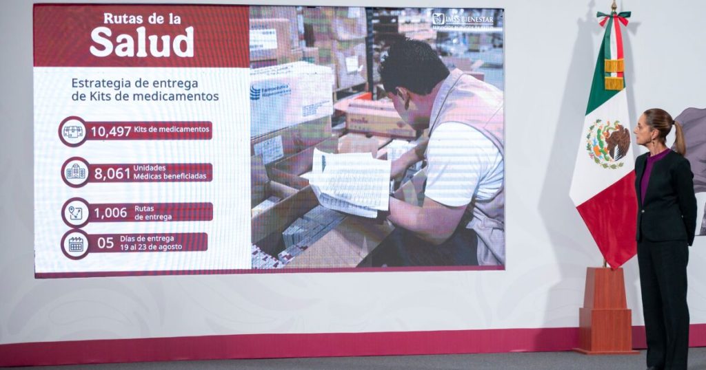 IMSS Welfare launches the new drug distribution model