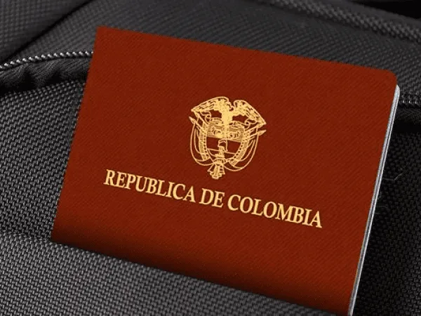 If his Colombian passport was lost, nothing happens: he can replace it for free
