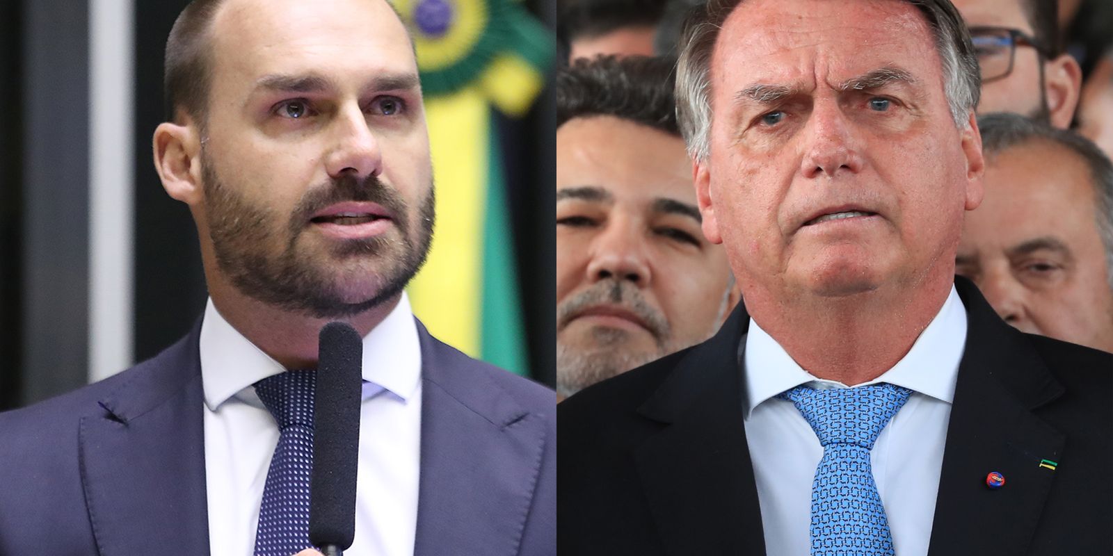 In a message obtained by PF, Eduardo Bolsonaro calls his father ungrateful