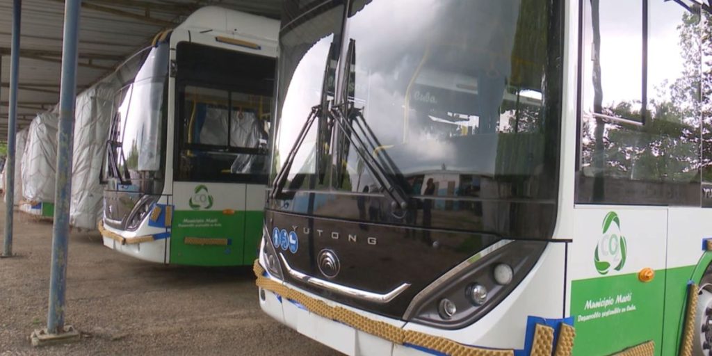 Ómnibus Yutong a base de biometano