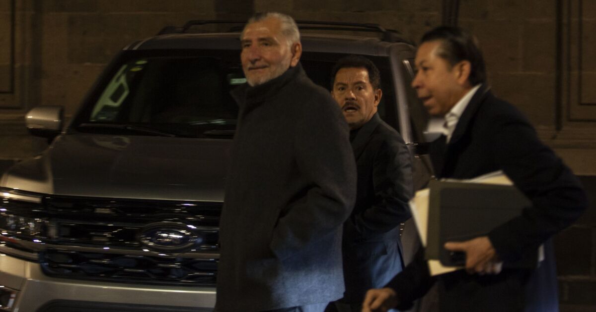 In the middle of controversy by Bermúdez case, Adam Augusto meets Sheinbaum