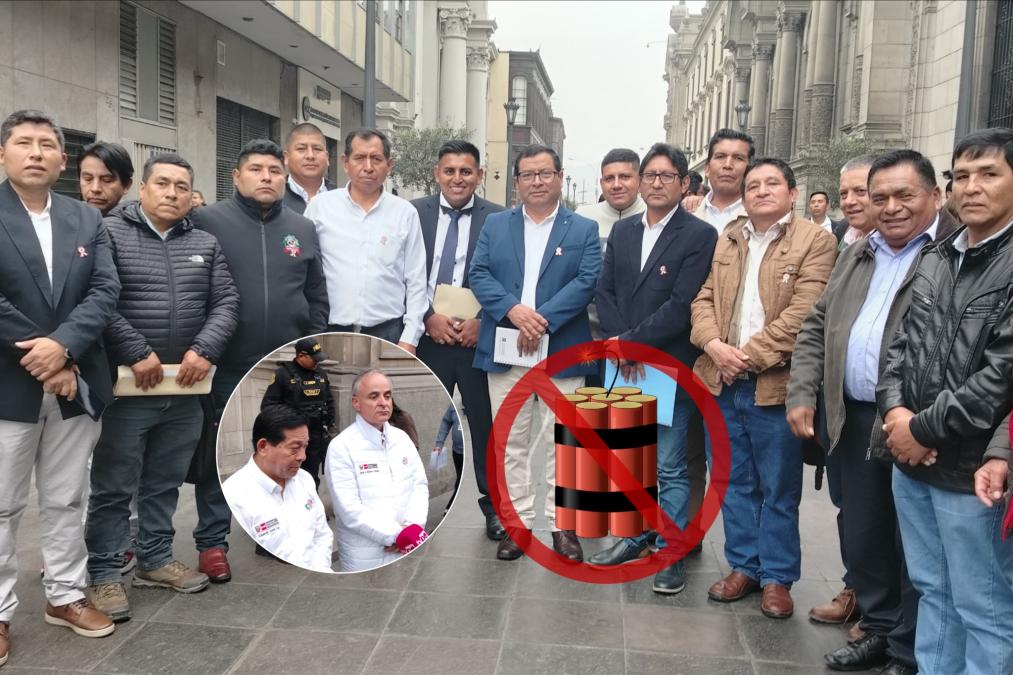 Informal miners challenge the government: they demand decree for explosives