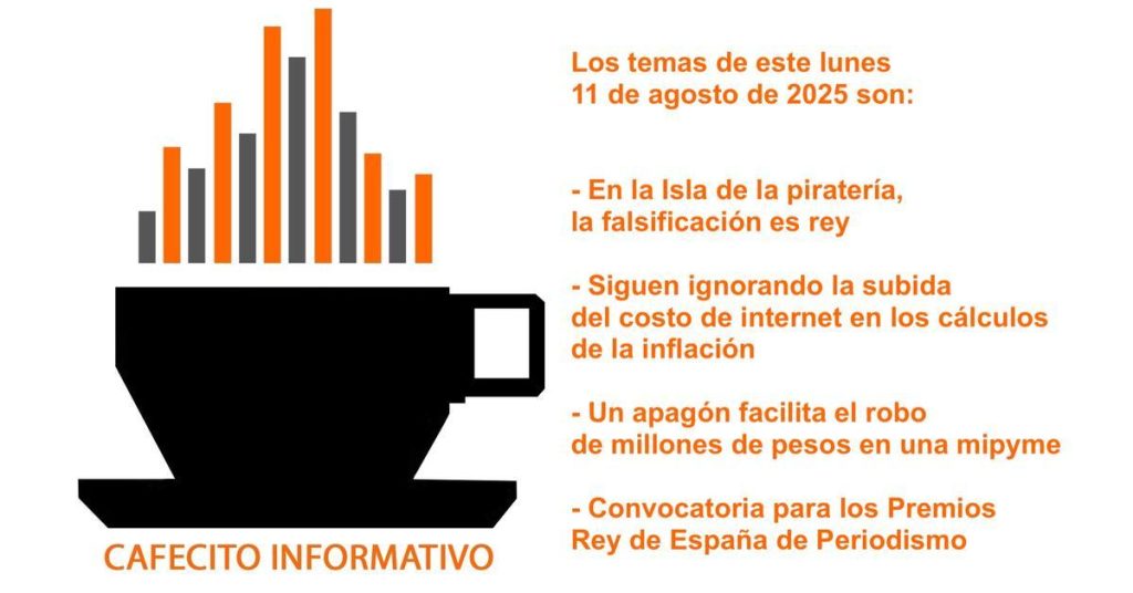 Informative Cafecito on Monday, August 11, 2025