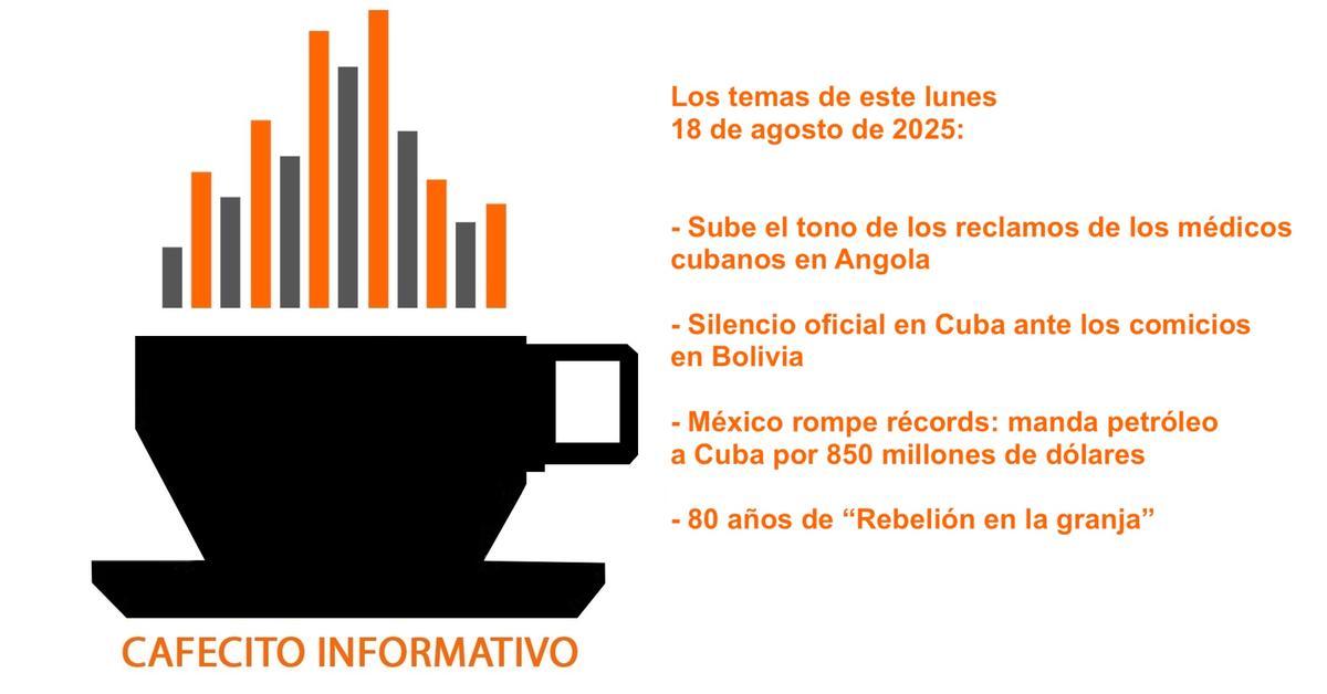 Informative Cafecito on Monday, August 18, 2025