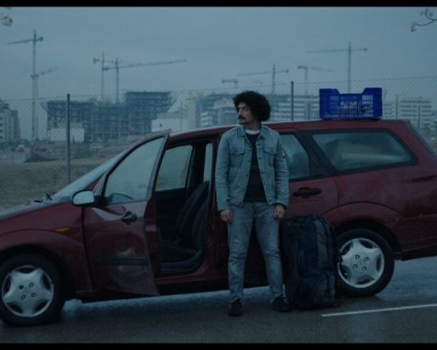 Job Mansilla arrives at the Lima Film Festival