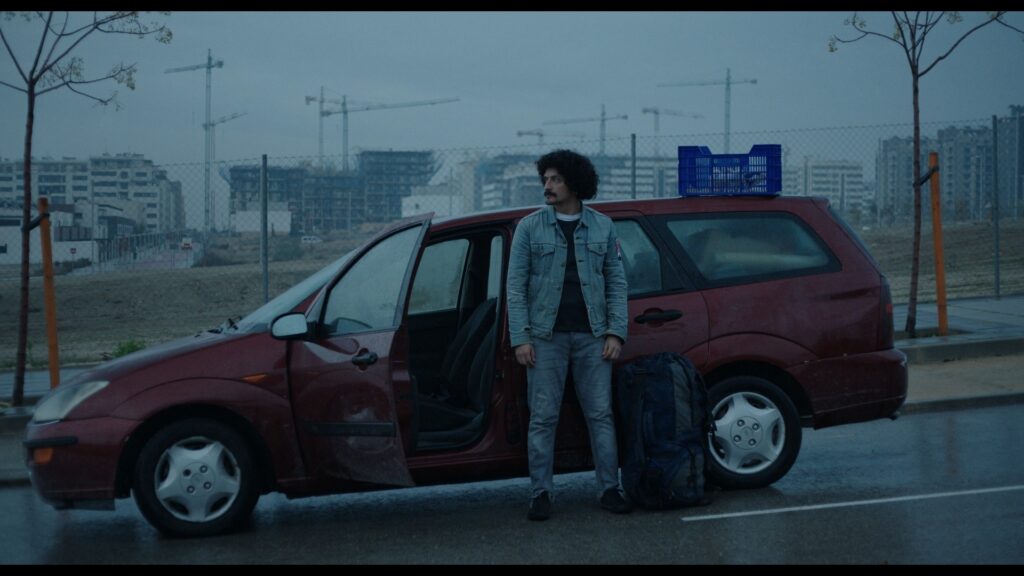 Job Mansilla arrives at the Lima Film Festival