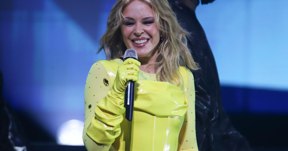 Kylie Minogue dazzled in Bogotá with the passage of her "tension tour" in Latin America
