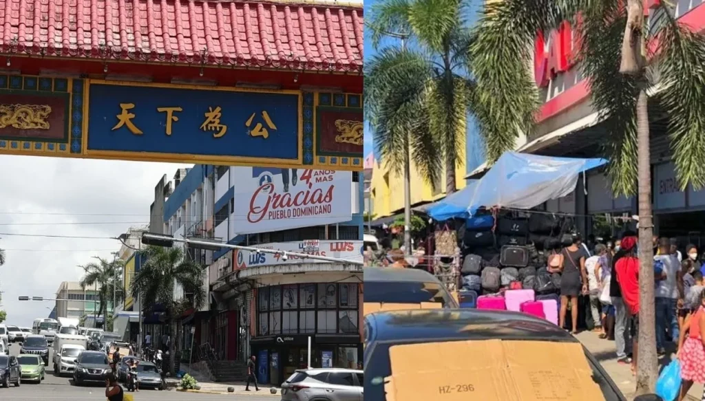 La avenida Duarte en Santo Domingo