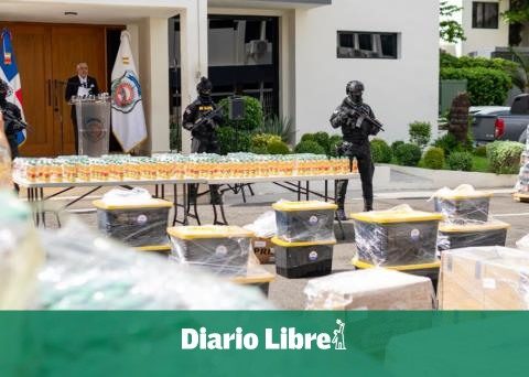 Liquid cocaine: they seize 137 kilos the largest of this type in RD