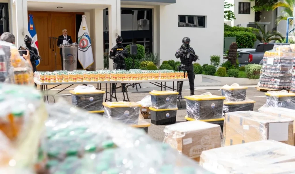 Liquid cocaine was destined Spain