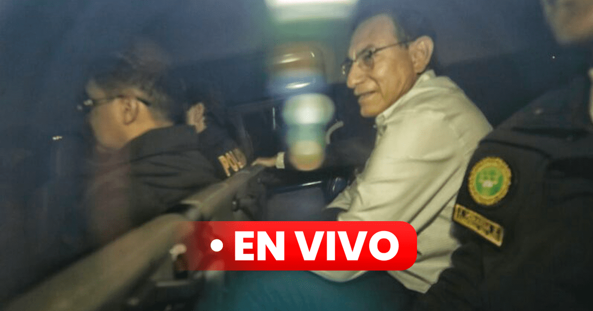 Live | Martín Vizcarra is transferred to the Barbadillo prison to meet 5 -month preventive detention