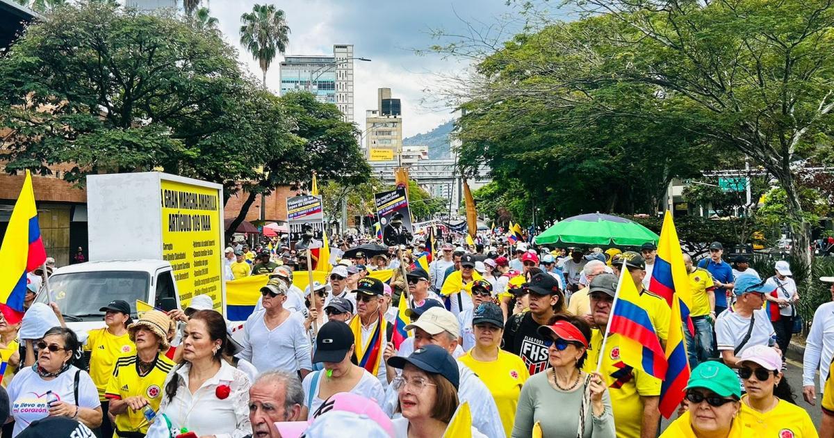 March in support of former president Uribe: these are the concentration points and schedules