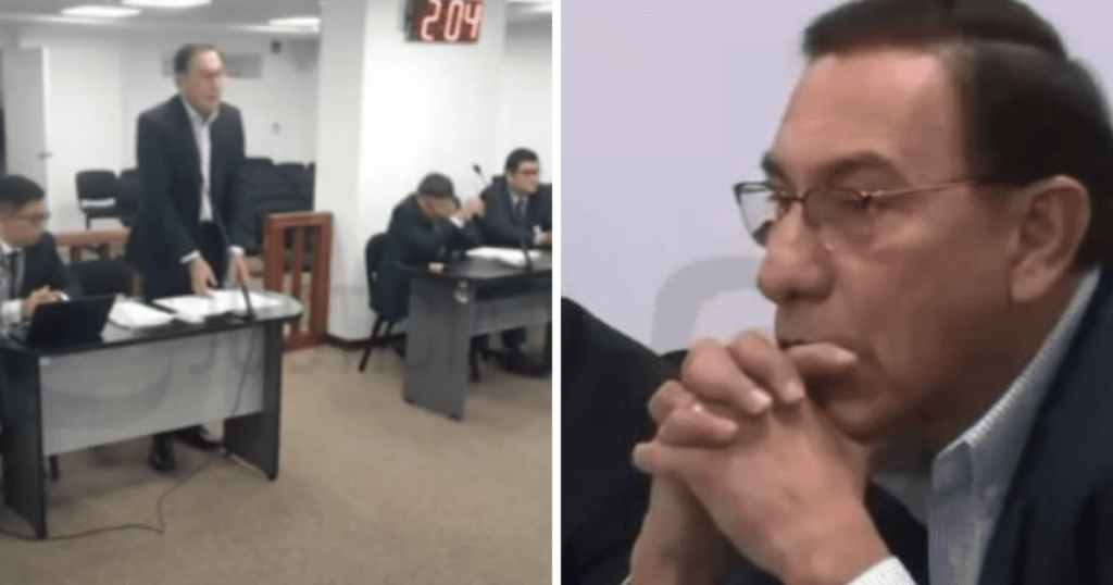 Martín Vizcarra and his last words before going to preventive detention: "Despite the Crucis route, I continue to trust the judiciary"