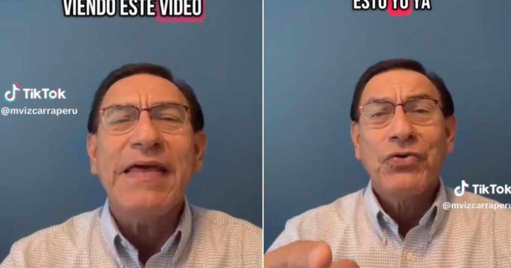 Martín Vizcarra's last video before his preventive detention