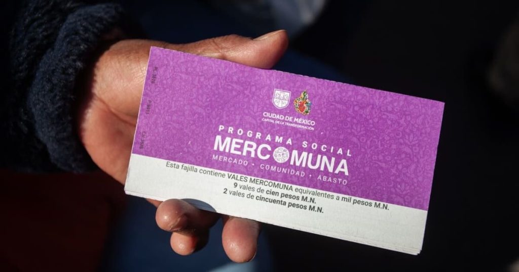 Mercomuna vouchers return to CDMX: We tell you how to access the program