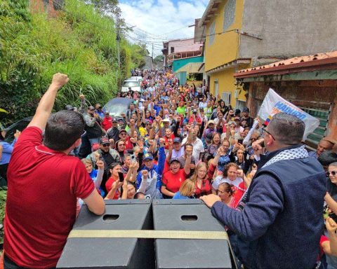 Merideños mobilized in support of President Maduro