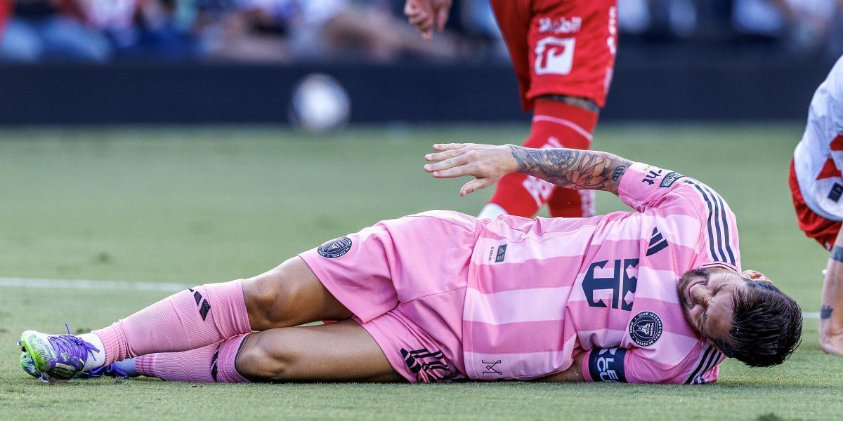 Messi is injured and Inter Miami strip epic