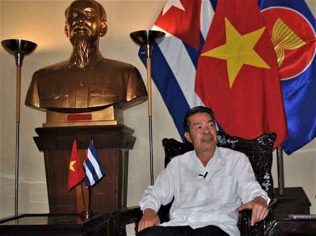 Le Thanh Tung, embajador de Vietnam en Cuba. Foto: Cubadebate.