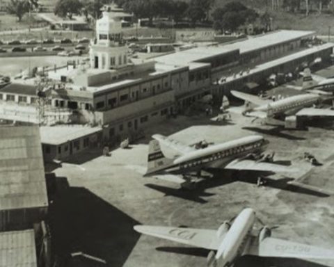 Aeropuerto de Rancho Boyeros durante los 50´s