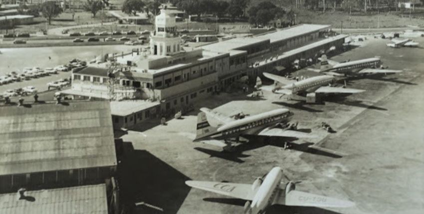 Aeropuerto de Rancho Boyeros durante los 50´s