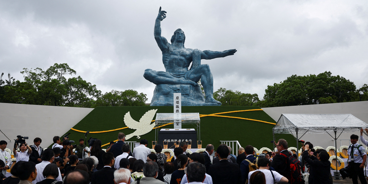 Nagasaki commemorates 80 years of the atomic bomb with iconic bell