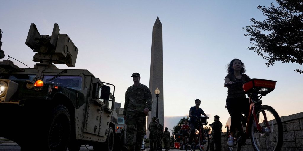 National Guard arrives in Washington DC; Mayor denounces authoritarianism