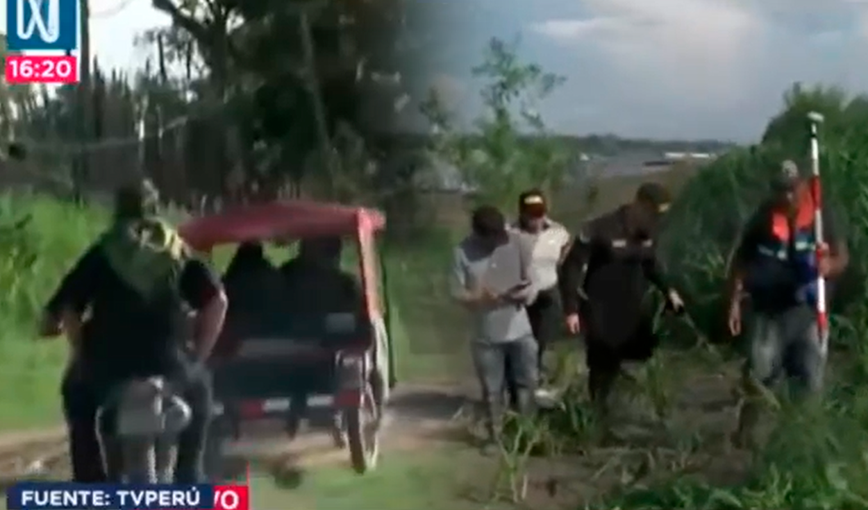 PNP intervenes Colombian topographs in Santa Rosa: they made terrain with satellite GPS