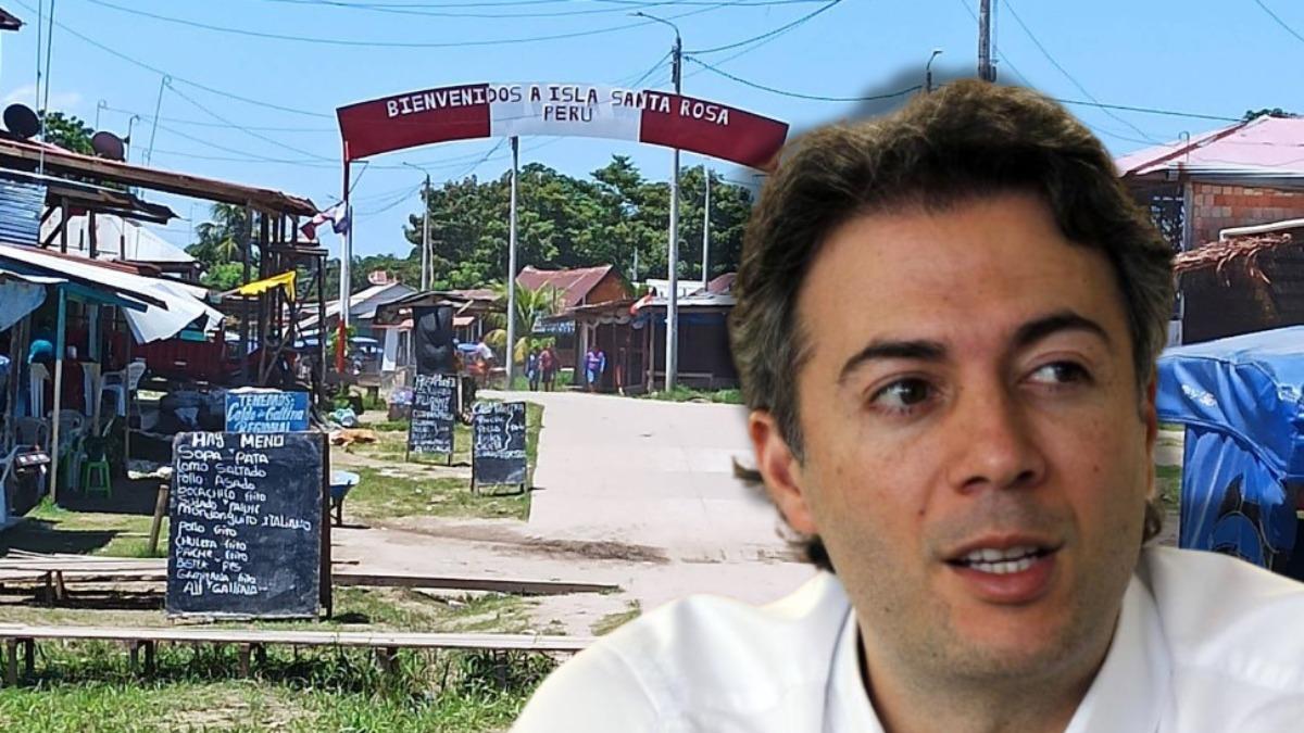 PRESIDENTIAL PRECANDIDATE LANGES WAR APPEAL If Peru "seeks to keep the Colombian Amazon"