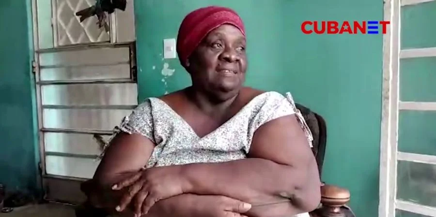 Esther Baró Carrillo, madre del preso político Panter Rodríguez Baró