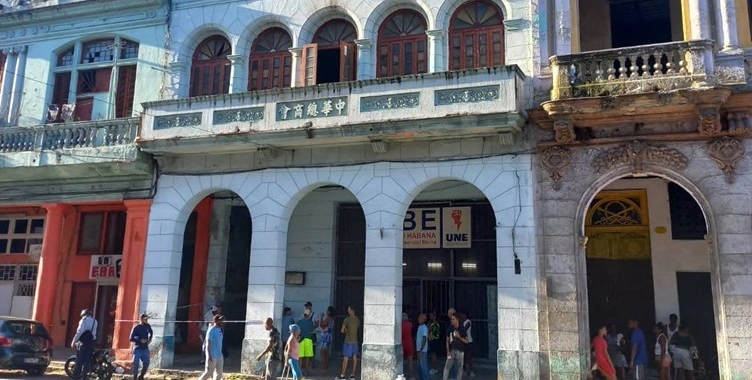 Centro Habana, derrumbe, Cuba